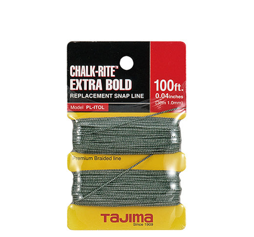 Tajima Chalk-Rite® 100' Snap-Line de remplacement