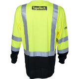 TapeTech High Visibility Long Sleeve Safety Shirt