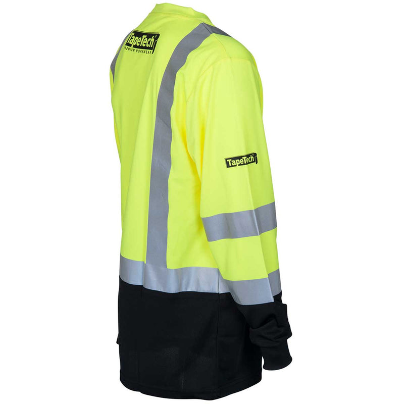 TapeTech High Visibility Long Sleeve Safety Shirt