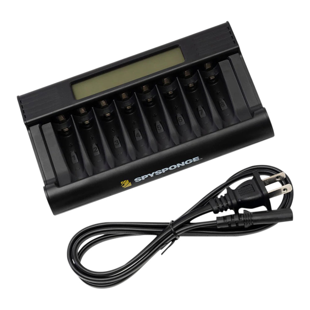 Spysponge 8 Bay AAA Rapid Battery Charger