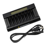 Spysponge 8 Bay AAA Rapid Battery Charger