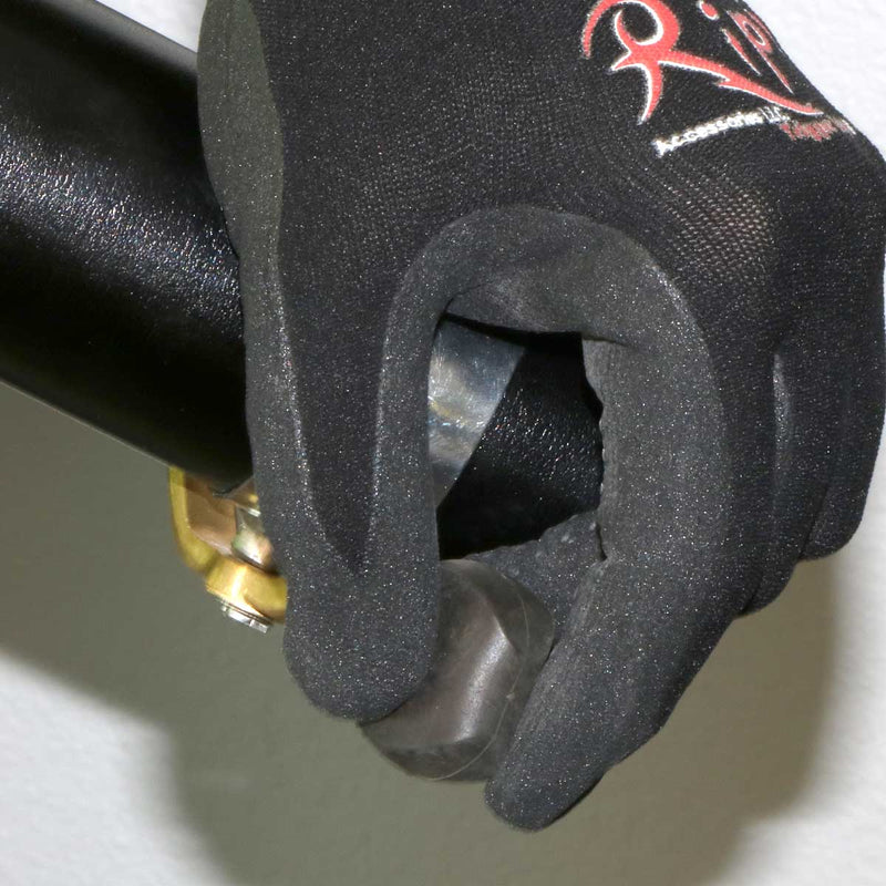 Rip-It Drywall Gloves With Trigger Grip - Black