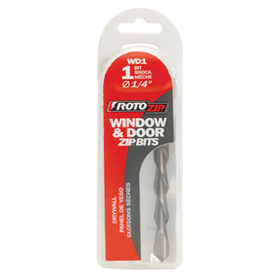 RotoZip 1/4" Window and Door Zip Bit