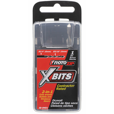 Broca para salida/ventana/puerta RotoZip de 3/16"