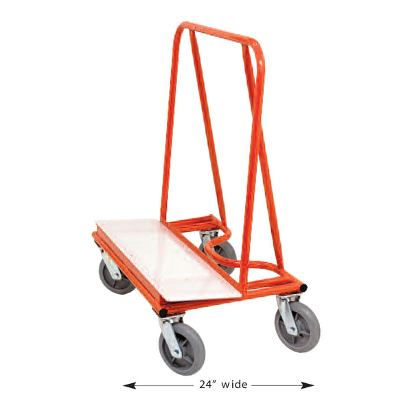 Circle Brand Commercial Drywall Dolly w/ 4 Swivel Casters