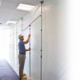 ZipWall® SLP4 Dust Barrier 12' Pole Kit - 4/Pack