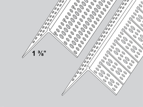 Perle d'angle et arche à profil bas rigide Trim-Tex