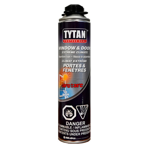 Sellador de espuma para puertas y ventanas Tytan Extreme Temp (20 oz.)