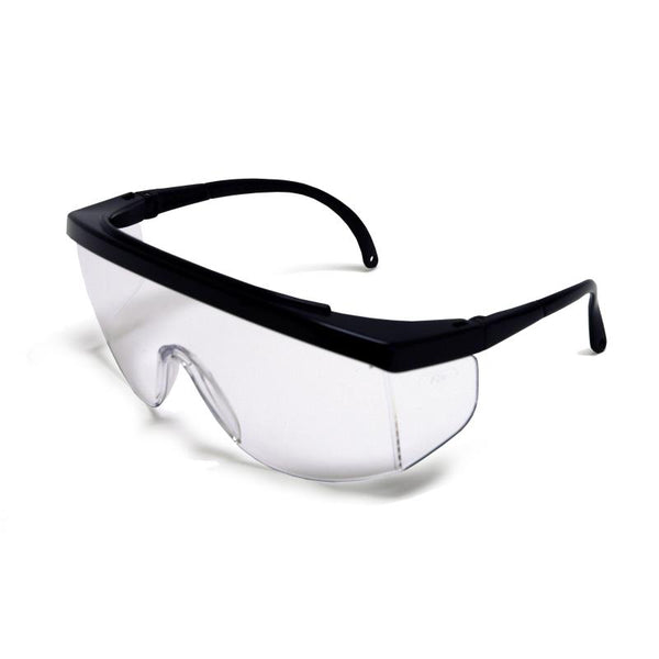 Degil Safety glasses, black frame, clear lens 7091000 CLR