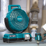 Makita DCF203Z 18V LXT 9-1/8" Ventilador para el lugar de trabajo (solo herramienta)