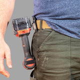 Holstery DriverMaster - Clip-On Holster for Drills, Impacts, and Nailers