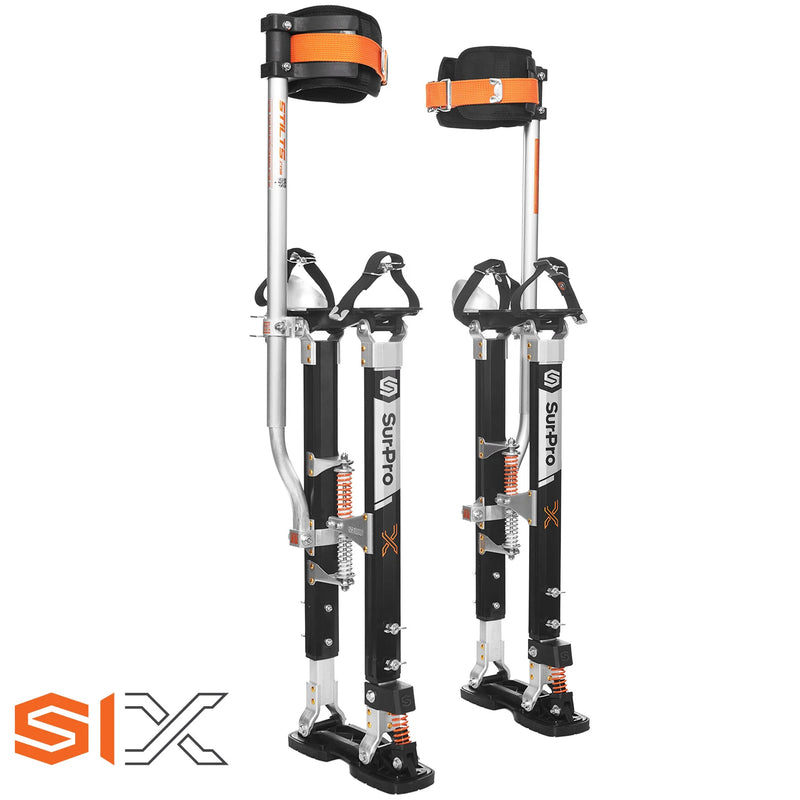 SurPro S1X Single Sided Magnesium Drywall Stilts