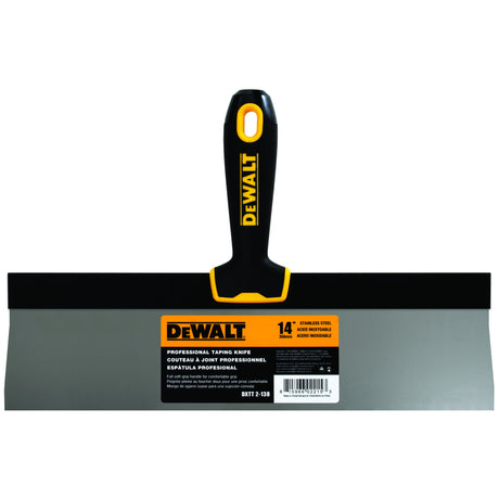 Cuchillo para encintar de acero inoxidable DeWalt - Mango de agarre suave