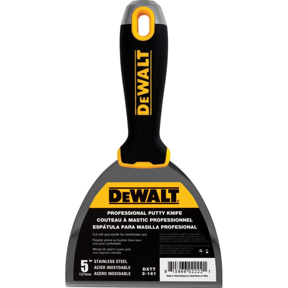 DeWalt Stainless Steel 4 Piece Joint Knife Set with Soft Grip Handles DXTT-3-140