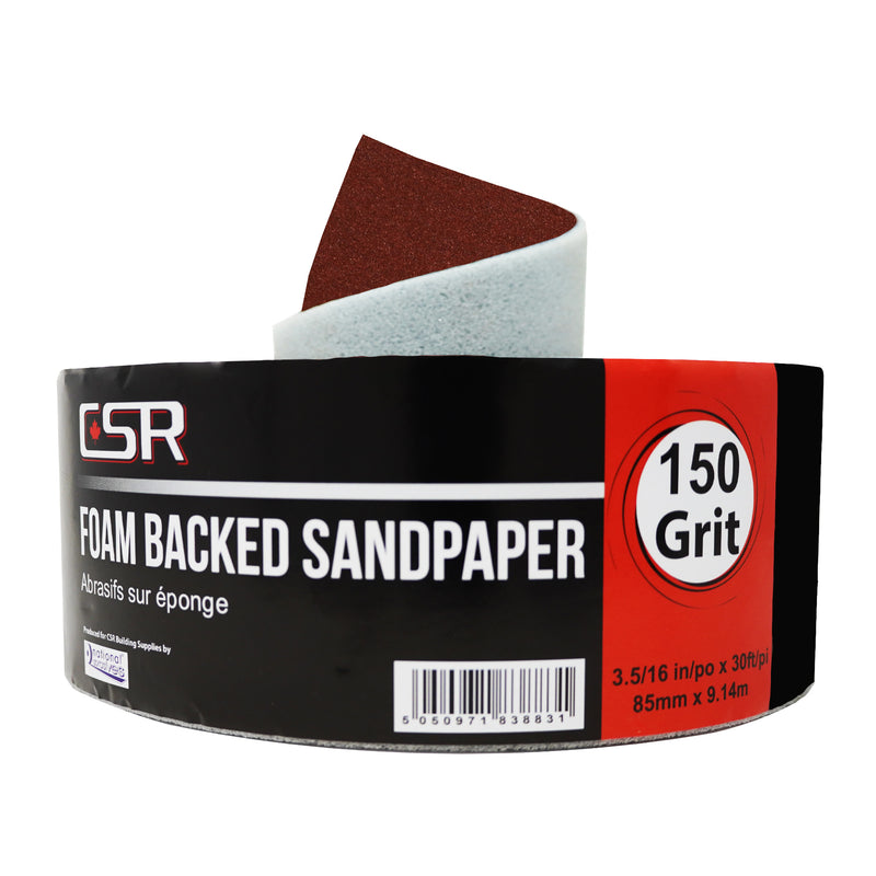 CSR 3-5/16" x 30' Sponge Back Sandpaper