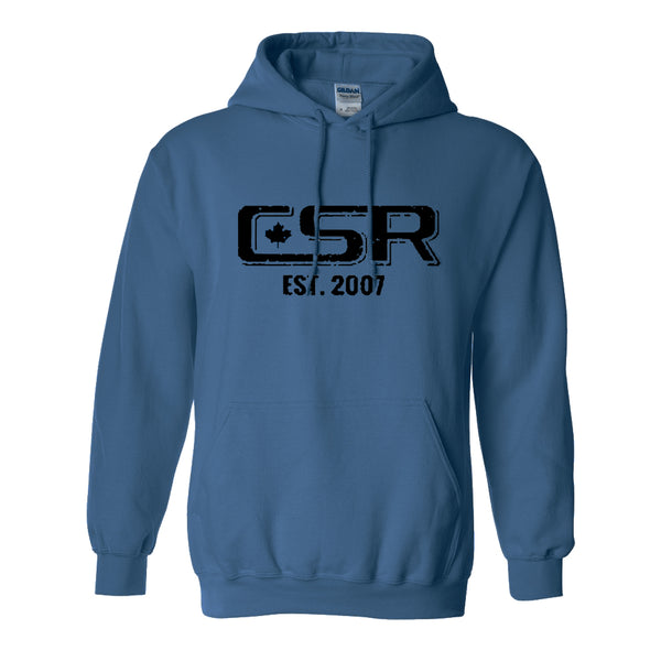 CSR Heavy Blend sudadera con capucha azul índigo
