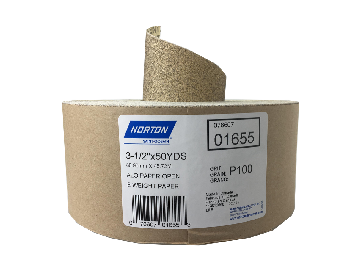 Norton 3-1/2″ x 50 Yard WallSand Sandpaper