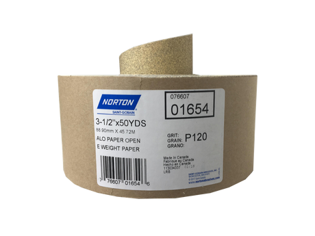 Norton 3-1/2″ x 50 Yard WallSand Sandpaper