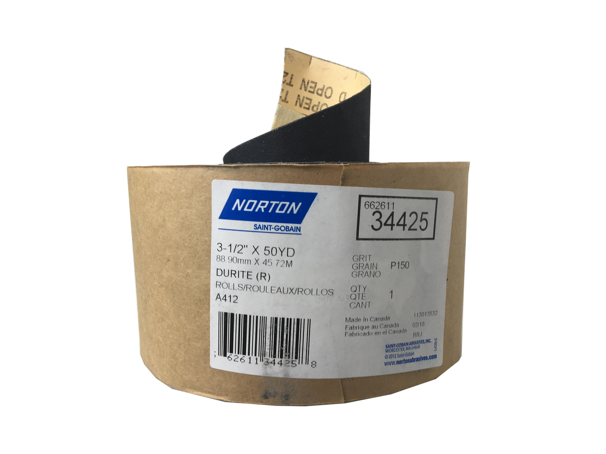 Norton 3-1/2″ x 50 Yard WallSand Sandpaper