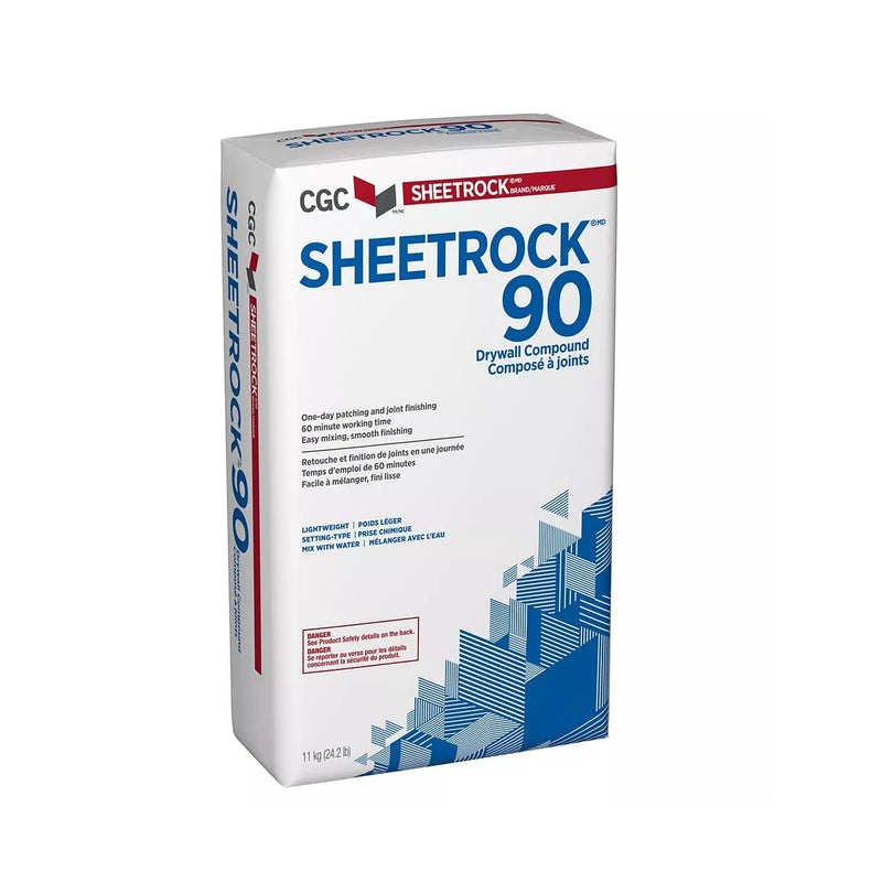 CGC Sheetrock 90 Setting-Type Drywall Compound