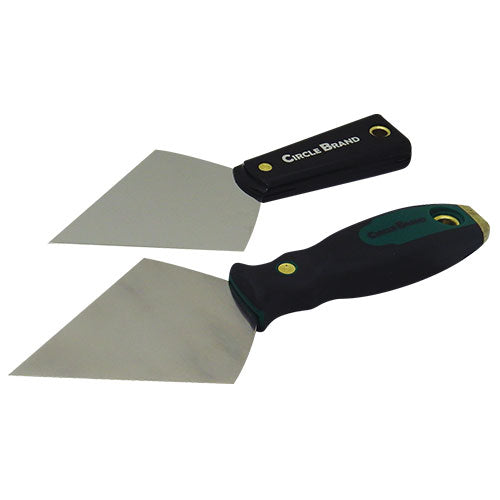 Circle Brand 4" Stainless Steel Triangle Cut Back Knife