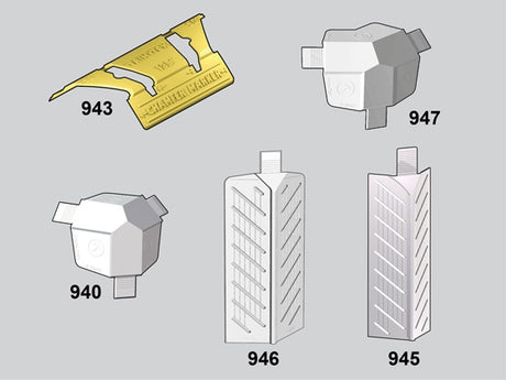 Trim-Tex 350 Medium Chamfer Molded Corners Adapters